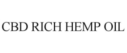 CBD RICH HEMP OIL trademark