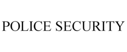 POLICE SECURITY trademark