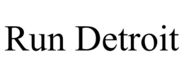 RUN DETROIT trademark