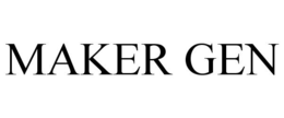 MAKER GEN trademark