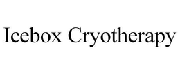 ICEBOX CRYOTHERAPY trademark