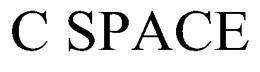C SPACE trademark