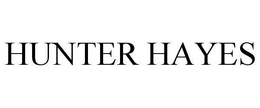 HUNTER HAYES trademark