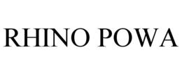 RHINO POWA trademark