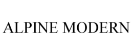 ALPINE MODERN trademark