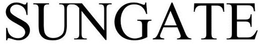 SUNGATE trademark