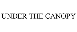 UNDER THE CANOPY trademark
