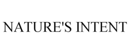 NATURE'S INTENT trademark