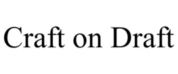 CRAFT ON DRAFT trademark