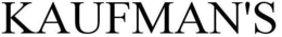 KAUFMAN'S trademark