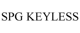 SPG KEYLESS trademark