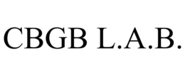 CBGB L.A.B. trademark