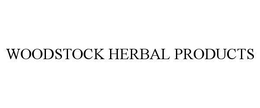 WOODSTOCK HERBAL PRODUCTS trademark