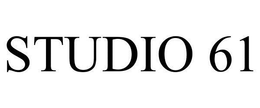 STUDIO 61 trademark