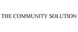 THE COMMUNITY SOLUTION trademark