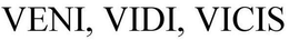 VENI, VIDI, VICIS trademark