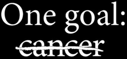 ONE GOAL: CANCER trademark