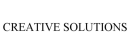 CREATIVE SOLUTIONS trademark