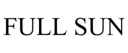 FULL SUN trademark