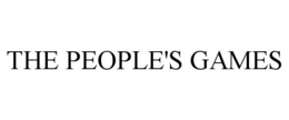 THE PEOPLE'S GAMES trademark
