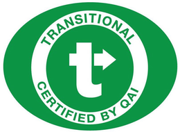 TRANSITIONAL CERTIFIED BY QAI T trademark
