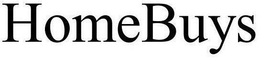 HOMEBUYS trademark
