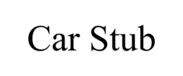 CAR STUB trademark