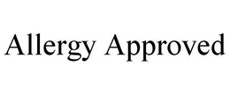 ALLERGY APPROVED trademark