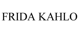 FRIDA KAHLO trademark