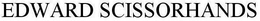 EDWARD SCISSORHANDS trademark