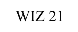 WIZ 21 trademark