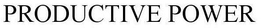 PRODUCTIVE POWER trademark