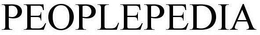 PEOPLEPEDIA trademark