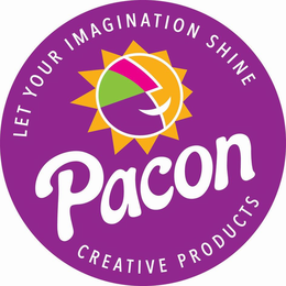 PACON CREATIVE PRODUCTS LET YOUR IMAGINATION SHINE trademark