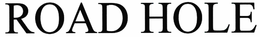ROAD HOLE trademark