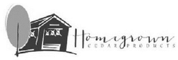 HOMEGROWN CEDAR PRODUCTS trademark