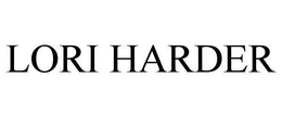 LORI HARDER trademark
