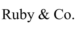 RUBY & CO. trademark