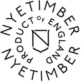 NYETIMBER NYETIMBER PRODUCT OF ENGLAND trademark