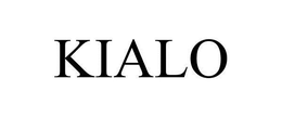 KIALO trademark
