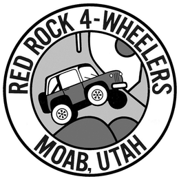 RED ROCK 4-WHEELERS MOAB, UTAH trademark