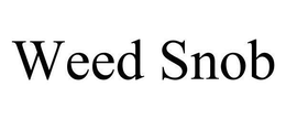 WEED SNOB trademark