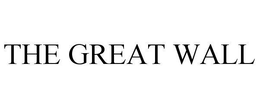 THE GREAT WALL trademark