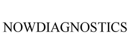 NOWDIAGNOSTICS trademark