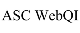 ASC WEBQI trademark