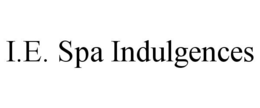 I.E. SPA INDULGENCES trademark