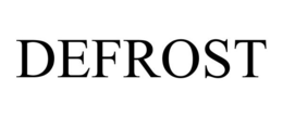 DEFROST trademark