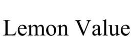 LEMON VALUE trademark