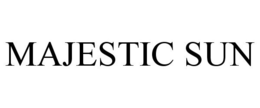 MAJESTIC SUN trademark