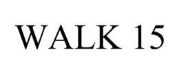 WALK 15 trademark